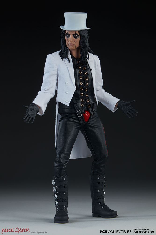 Load image into Gallery viewer, Alice Cooper - Male Base Body w/Head Sculpt &amp; Figure Stand
