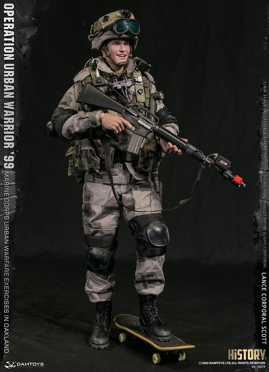 Operation Urban Warrior 99 - Urban Camo Helmet w/NVG Set