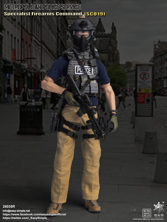 British - Street MPS - Grey FAST Helmet w/Light Set