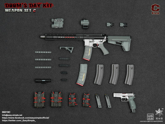 Dooms Day Weapons Kit C "Krusk" - MINT IN BOX