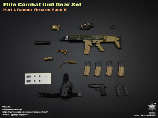 Ranger Firearm Set A - Mk17 Assault Rifle - MINT IN BOX