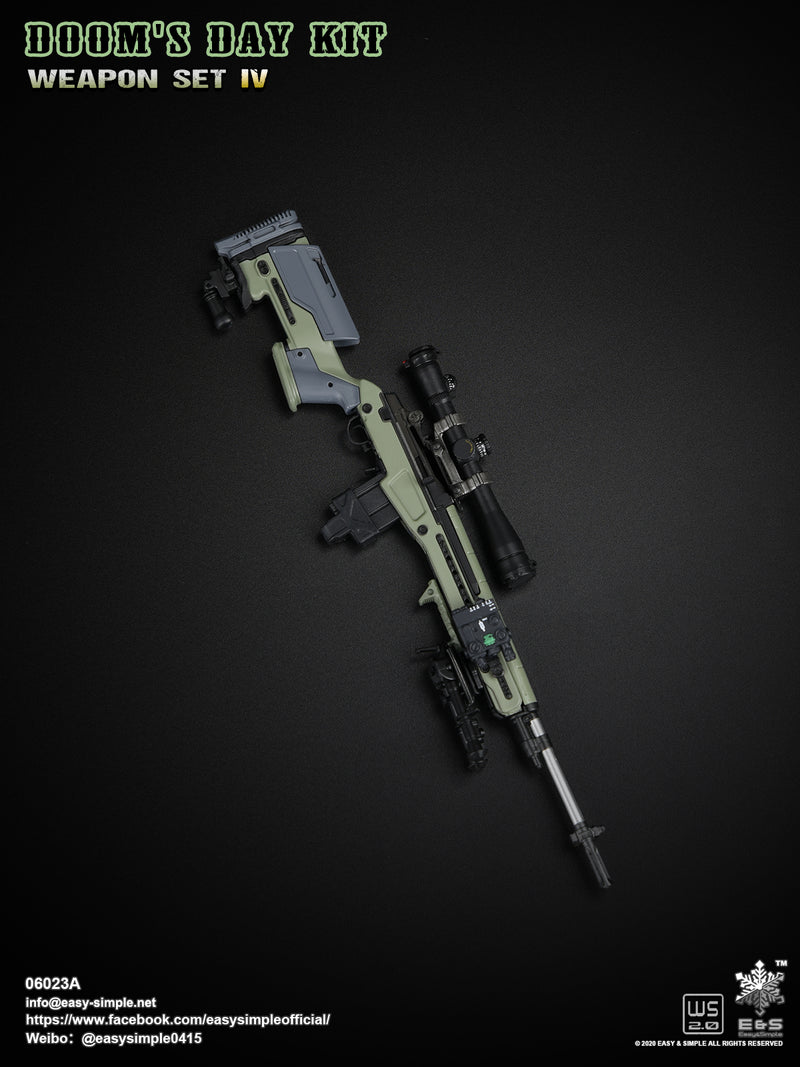 Load image into Gallery viewer, Doom&#39;s Day Kit Weapon Set IV M14 Rifle 3-Pack - MINT IN BOX
