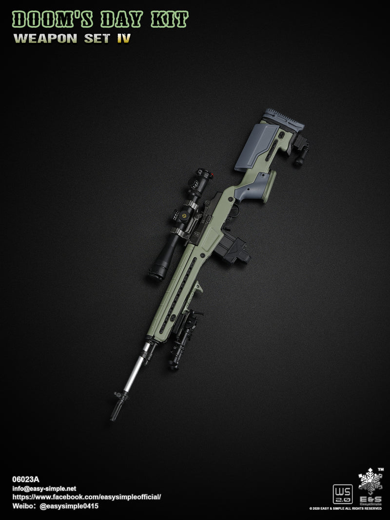 Load image into Gallery viewer, Doom&#39;s Day Kit Weapon Set IV M14 Rifle 3-Pack - MINT IN BOX
