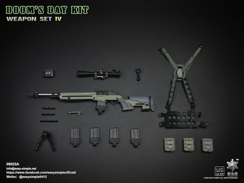 Load image into Gallery viewer, Doom&#39;s Day Kit Weapon Set IV M14 Rifle 3-Pack - MINT IN BOX
