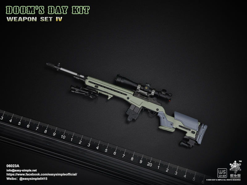 Load image into Gallery viewer, Doom&#39;s Day Kit Weapon Set IV M14 Rifle 3-Pack - MINT IN BOX
