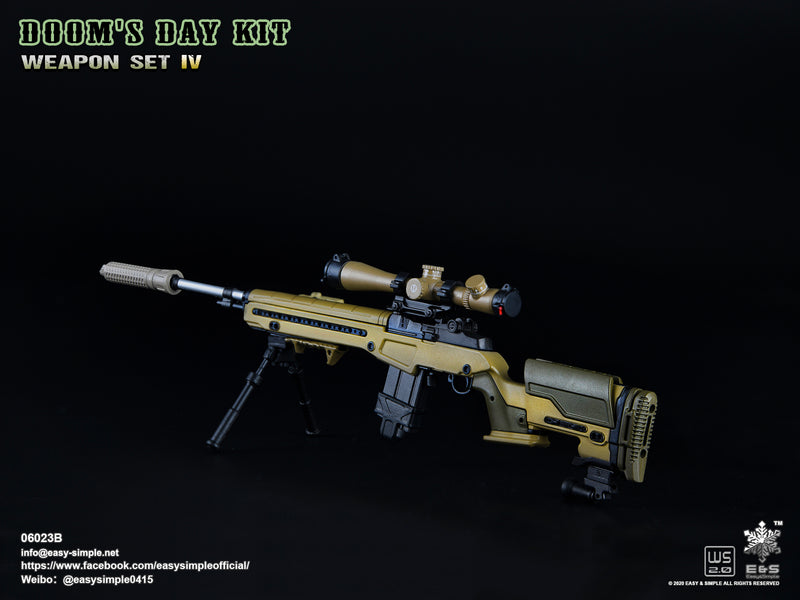 Load image into Gallery viewer, Doom&#39;s Day Kit Weapon Set IV M14 Rifle 3-Pack - MINT IN BOX
