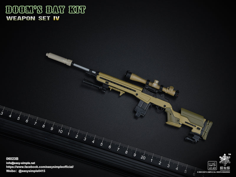 Load image into Gallery viewer, Doom&#39;s Day Kit Weapon Set IV - Sand M14 Rifle - MINT IN BOX
