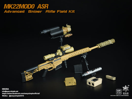 MK22MOD0 ASR Advanced Sniper Rifle Field Kit Version A - MINT IN BOX