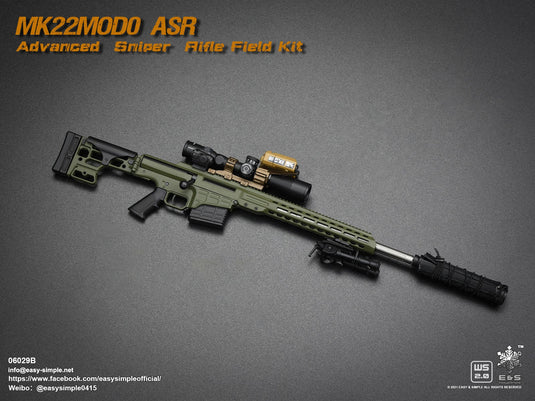 MK22MOD0 ASR Advanced Sniper Rifle Field Kit Version B - MINT IN BOX