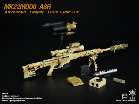 MK22MOD0 ASR Advanced Sniper Rifle Field Kit Version C - MINT IN BOX