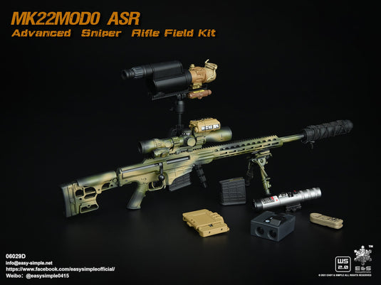 MK22MOD0 ASR Advanced Sniper Rifle Field Kit Version D - MINT IN BOX