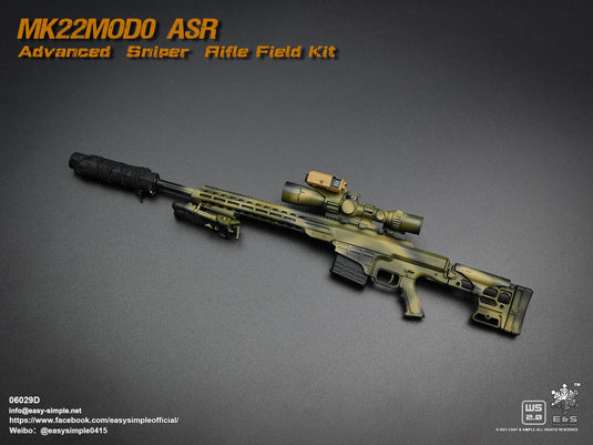 MK22MOD0 ASR Advanced Sniper Rifle Field Kit 5 Pack with BOT Exclusive - MINT IN BOX