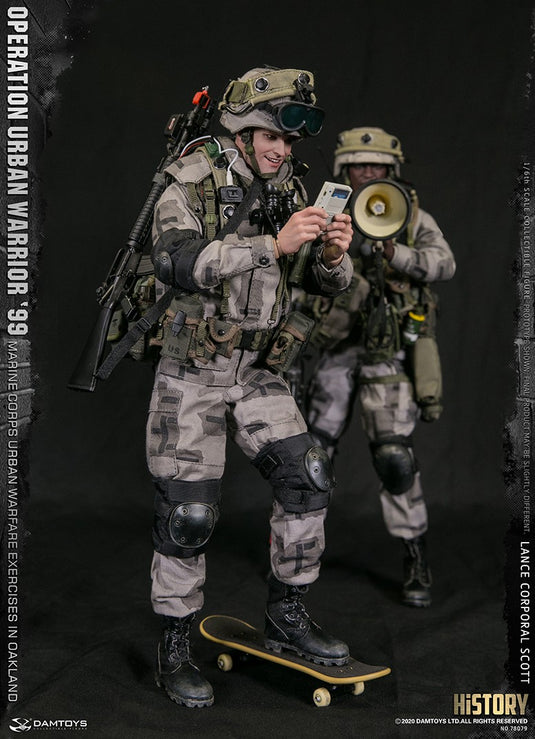 Operation Urban Warrior '99 Marine Corps Corporal Scott - MINT IN BOX