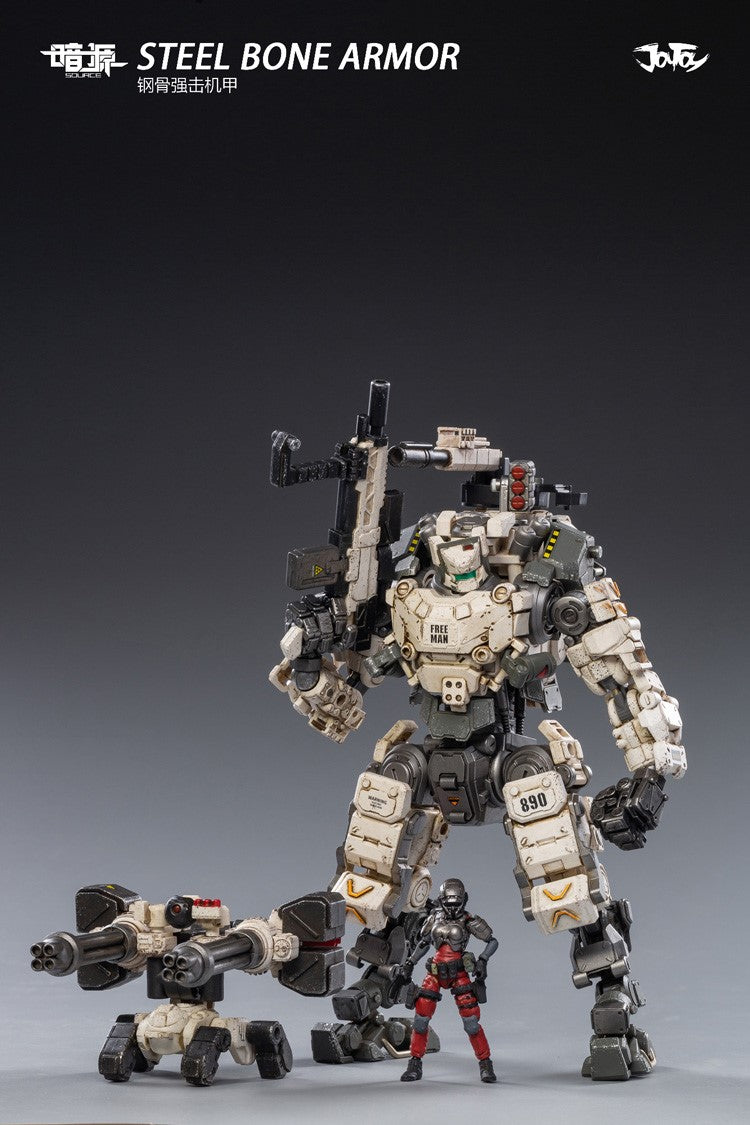 Load image into Gallery viewer, 1/25 Scale - Source - Steel Bone Mech White Version - MINT IN BOX
