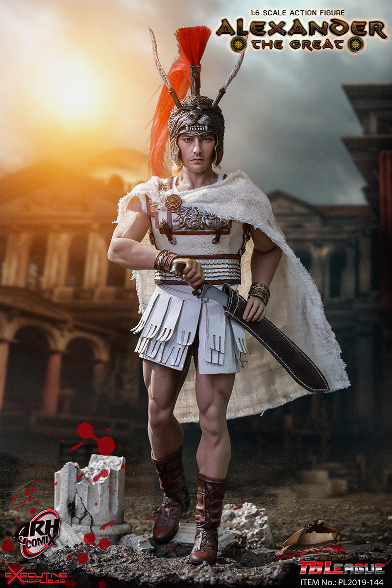 Load image into Gallery viewer, Alexander The Great - White Kilt
