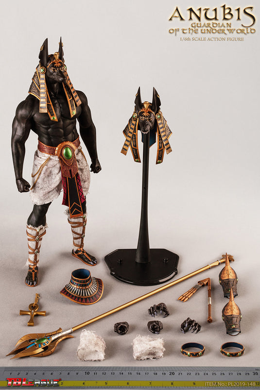 Anubis - Black & Bronze Spiked Gauntlets