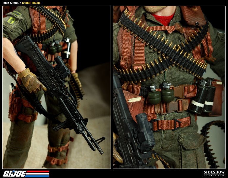 Load image into Gallery viewer, GI JOE - Machine Gunner Rock 'N' Roll - Ex. - MINT IN BOX
