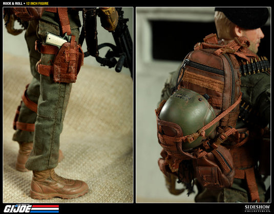 GI JOE - Machine Gunner Rock 'N' Roll - Ex. - MINT IN BOX