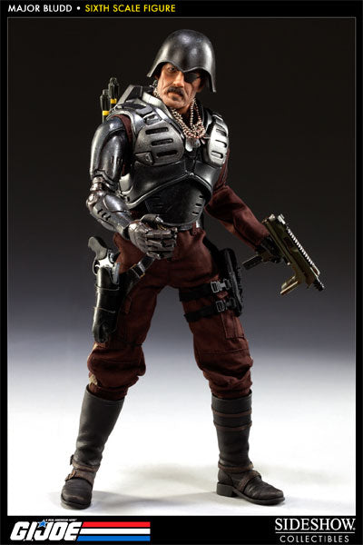 Load image into Gallery viewer, GI JOE - Cobra Major Bludd - Head Sculpt w/Eyepatch
