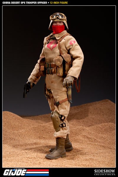 COBRA - Desert Ops Trooper - Bayonet Knife & Drop Leg Sheath