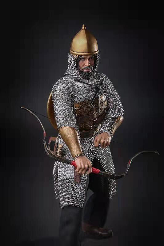 Persian Archer - Metal Helmet w/Chain Mail