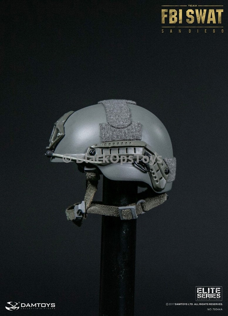 Load image into Gallery viewer, FBI SWAT Team Agent San Diego Midnight Ops Version B Helmet &amp; NVG Set
