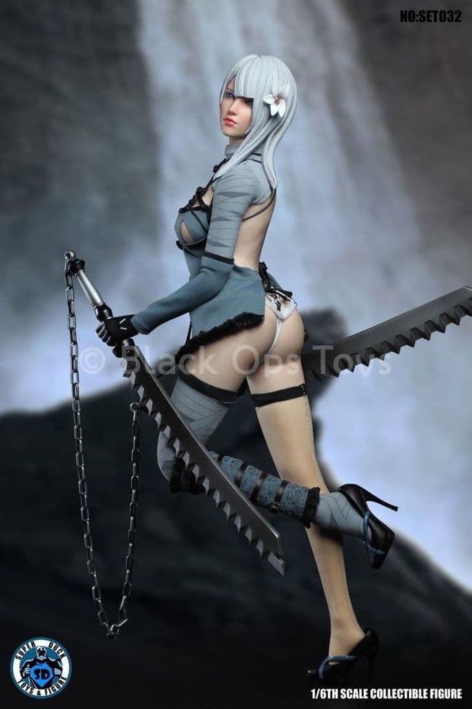 Load image into Gallery viewer, Kainé - Grey &amp; Tan Stocking Set
