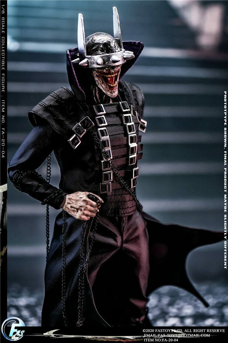 Load image into Gallery viewer, The Batman Who Laughs - Laughing Bat Angry Face Head Sculpt
