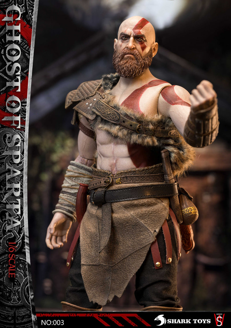 Load image into Gallery viewer, Ghosts Of Sparta - Male Base Body w/Head Sculpt
