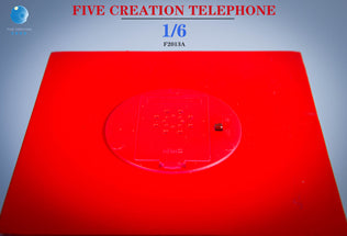Load image into Gallery viewer, Light-Up Red Telephone Booth - MINT IN BOX
