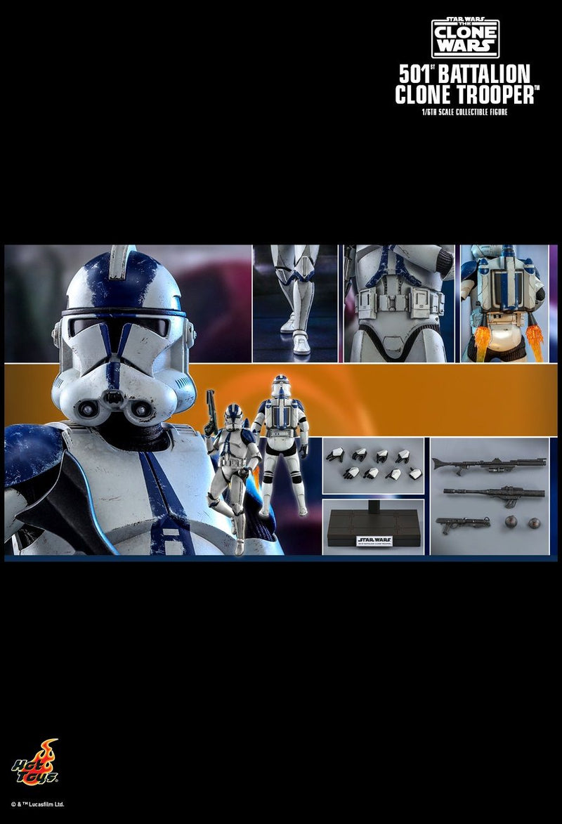 Load image into Gallery viewer, Star Wars - 501st Battalion Clone Trooper - MINT IN BOX
