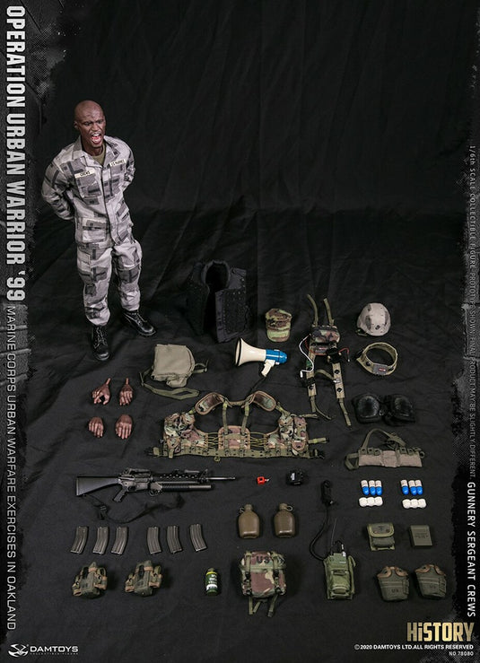 US Marine Gunnery Sergeant Crews - AA Male Base Body