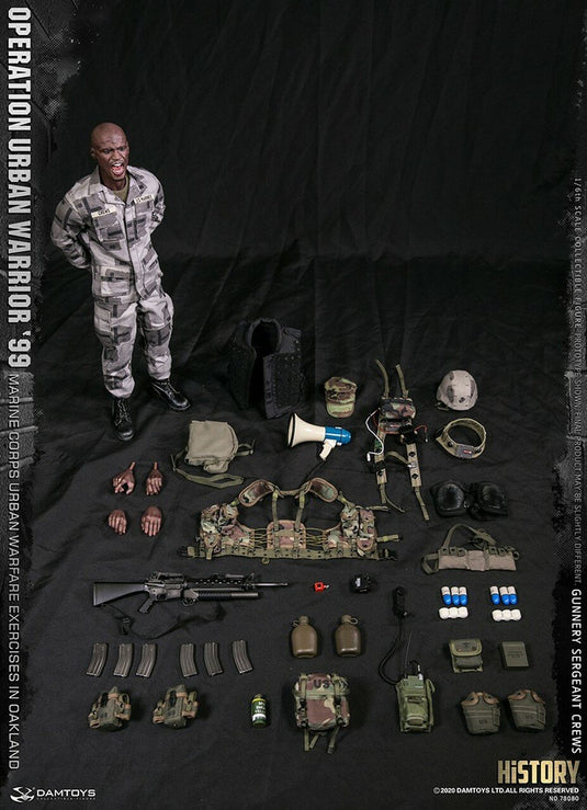 US Marine Gunnery Sergeant Crews - Megaphone