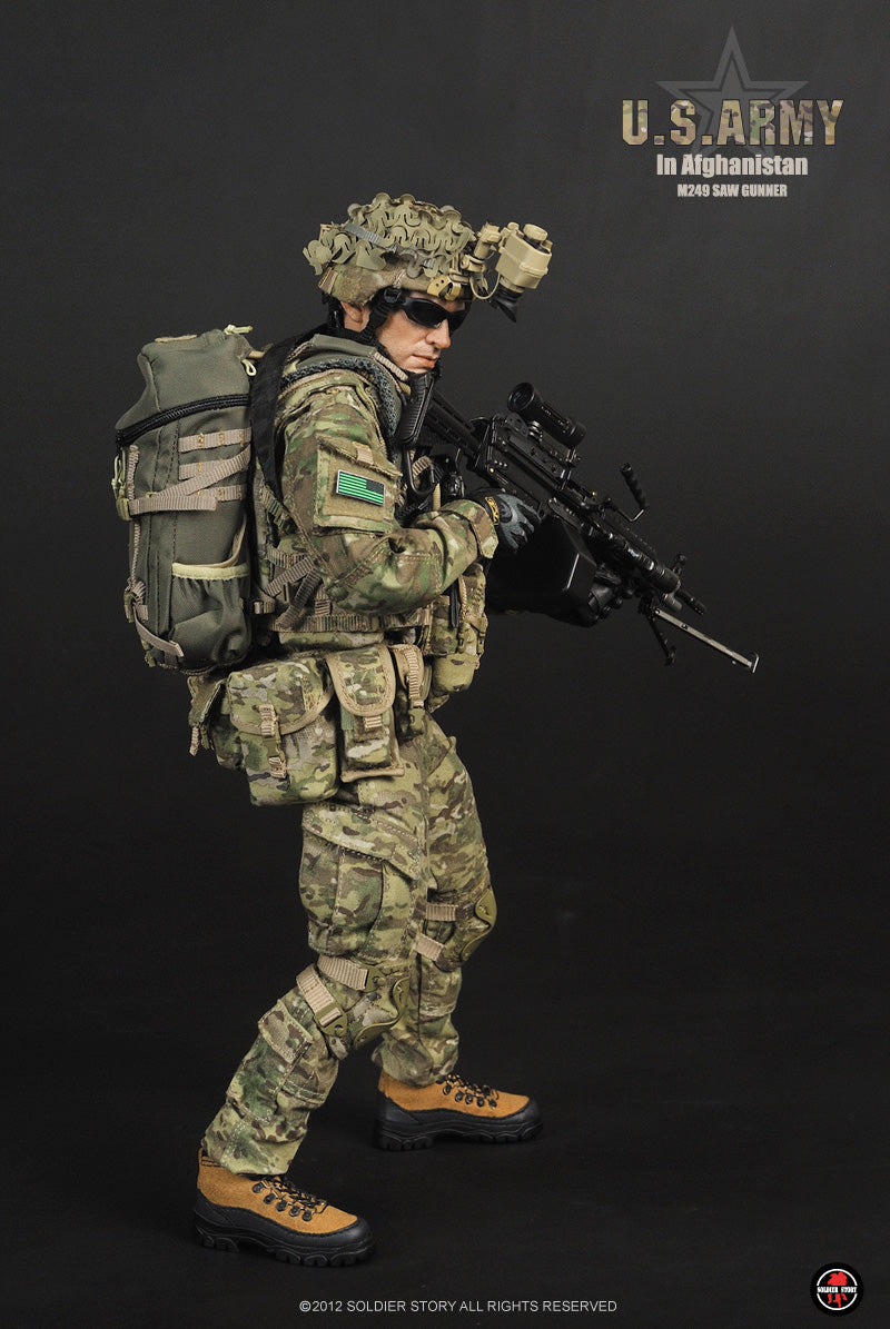 Load image into Gallery viewer, US Army In Afghanistan M249 SAW Gunner - MINT IN BOX
