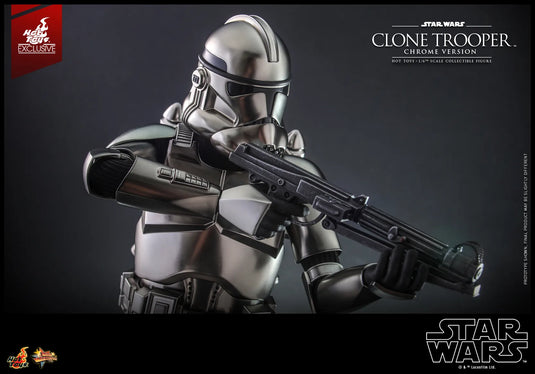 Star Wars - Clone Trooper Chrome Version - MINT IN BOX