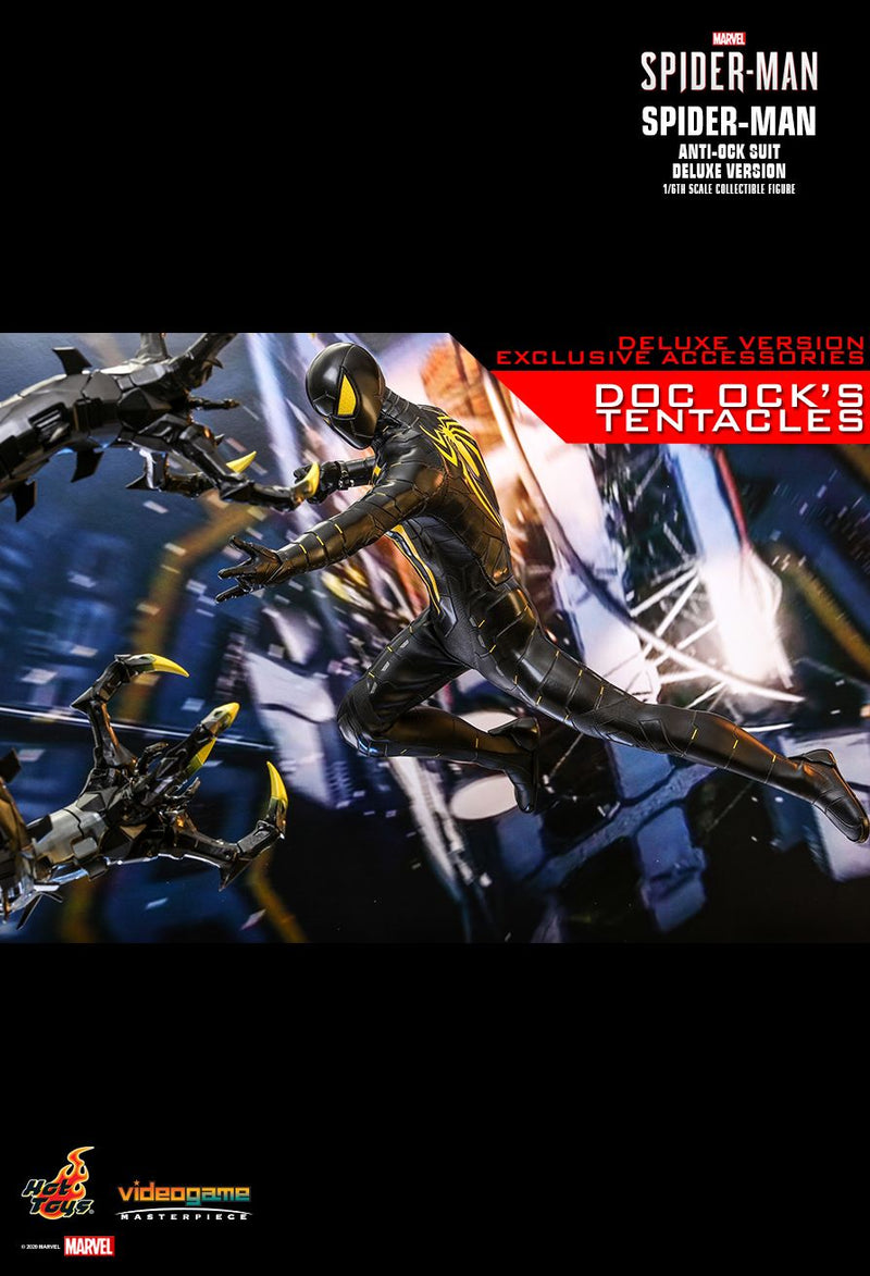 Load image into Gallery viewer, Marvel&#39;s SpiderMan - Anti-Ock Suit Deluxe - MINT IN BOX
