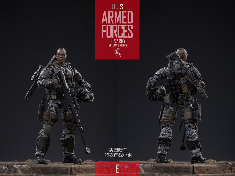 Load image into Gallery viewer, 1/18 - U.S. Armed Forces Special Groups Set - MINT IN BOX
