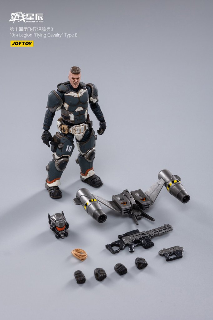 Load image into Gallery viewer, 1/18 - 10th Legion - Flying Cavalry 3-Pack - MINT IN BOX
