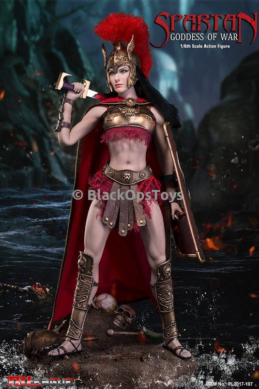 Spartan Goddess Of War - Female Greaves