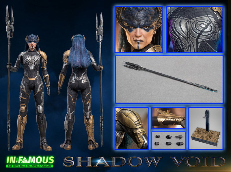 Load image into Gallery viewer, Shadow Void - Female Body w/Body Suit &amp; Armor
