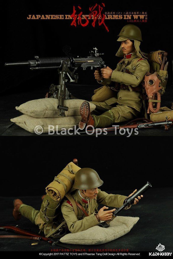 Load image into Gallery viewer, WWII - Japanese Infantry Arms - Tan Hat w/Flaps
