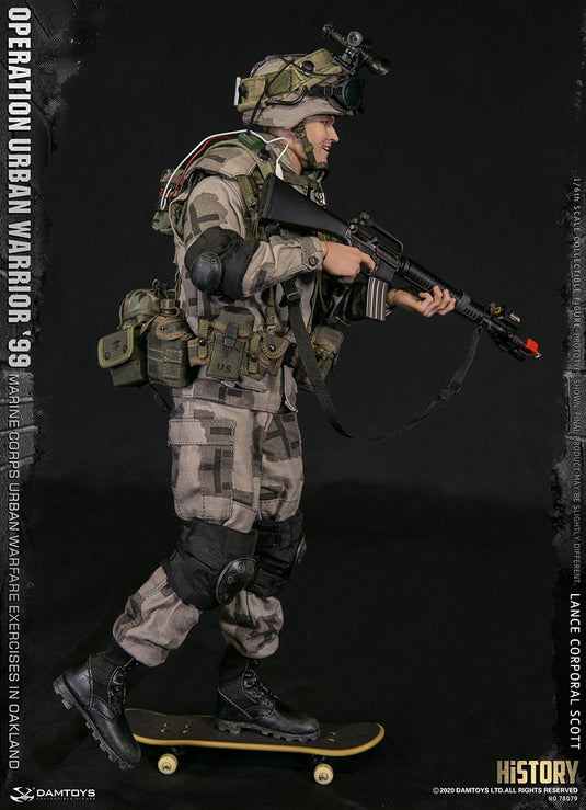 Operation Urban Warrior '99 Marine Corps Corporal Scott - MINT IN BOX