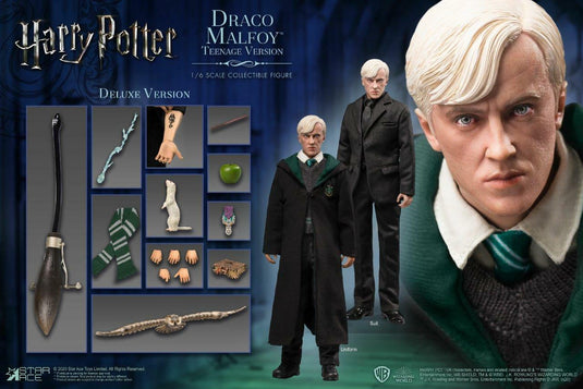 Harry Potter - Draco Malfoy - Teenage Size Black Suit Set