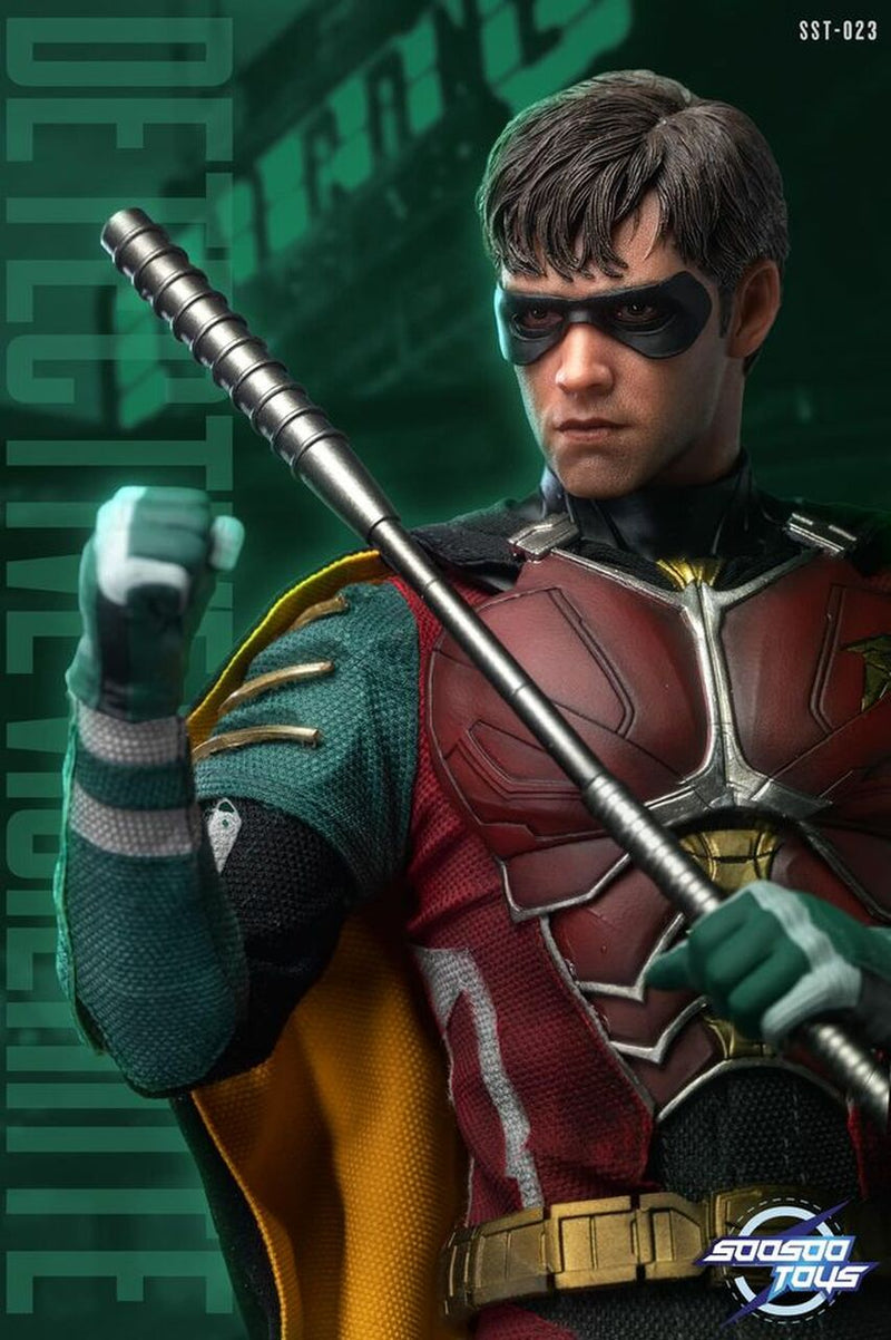 Load image into Gallery viewer, Detective Vigilante - Black, Green &amp; Grey Gloved Hand Set
