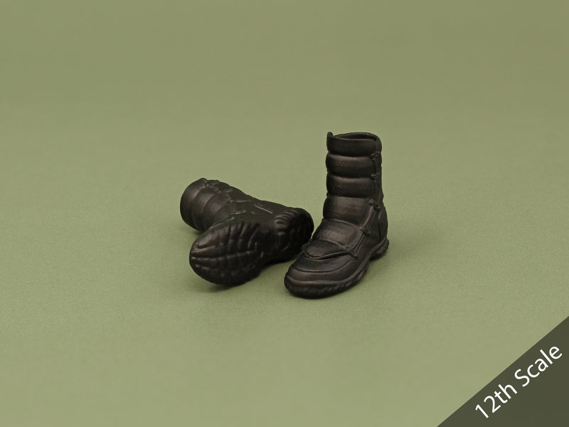 Load image into Gallery viewer, 1/6 or 1/12 - Custom 3D - Armored Boots (Peg Type)
