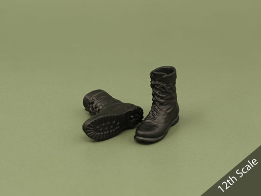 1/6 or 1/12 - Custom 3D - Sarah's Jungle Boots (Peg Type)