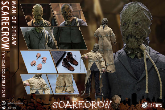 Scarecrow - Brown Leather-Like Boots (Peg Type)