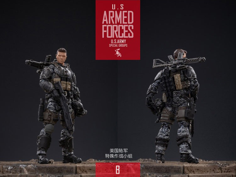 Load image into Gallery viewer, 1/18 - U.S. Armed Forces Special Groups Set - MINT IN BOX
