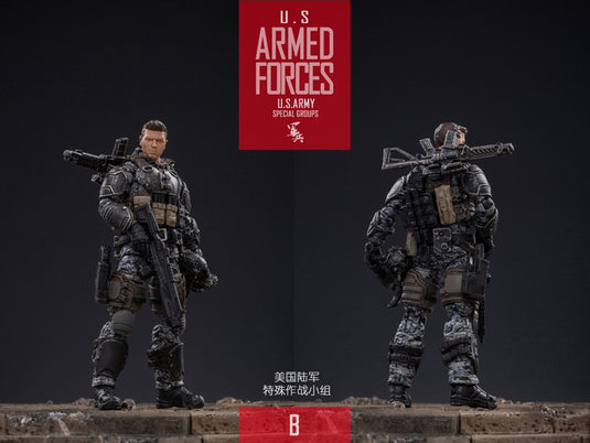 1/18 - U.S. Armed Forces Special Groups Set - MINT IN BOX