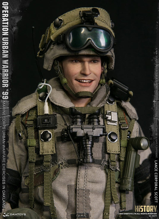 Operation Urban Warrior '99 Marine Corps Corporal Scott - MINT IN BOX